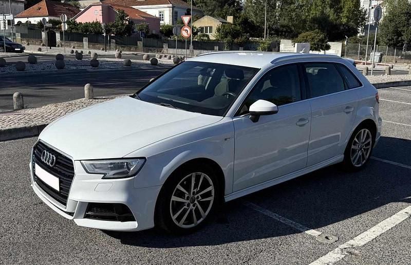 Branco Usado 2018 Audi A3 Citadino | € 19.500 (Preço justo) - Imagem 1/4