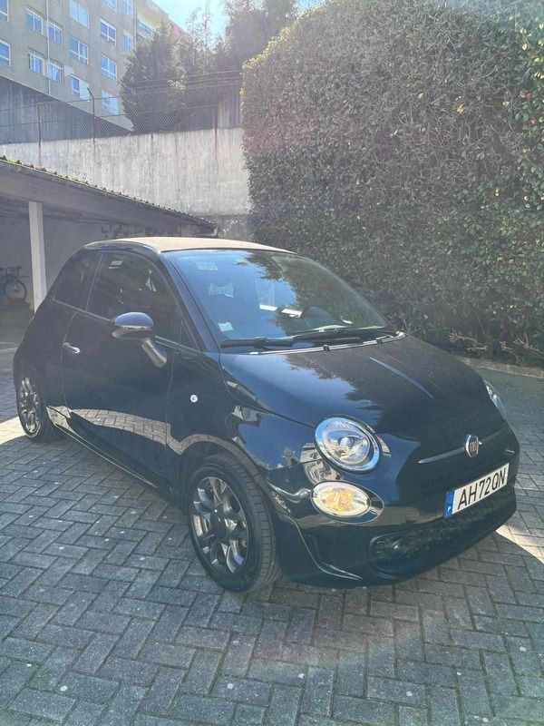 Preto Usado 2021 Fiat 500 Citadino | € 14.000 (Preço justo) - Imagem 1/4
