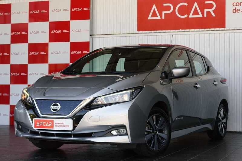 Cinza Usado 2019 Nissan Leaf Acenta Citadino | € 9.990 (Bom preço) - Imagem 1/4