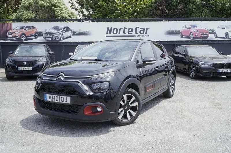 Preto Usado 2021 Citroën C3 Citadino | € 11.550 (Super Preço) - Imagem 1/4
