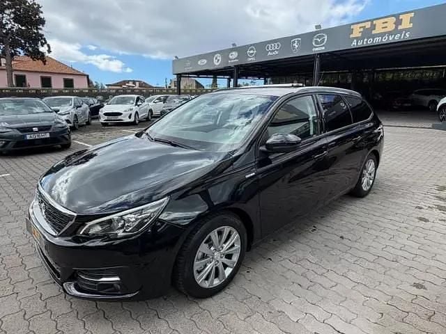 Preto Usado 2020 Peugeot 308 Style Carrinha | € 15.900 (Preço justo) - Imagem 1/4