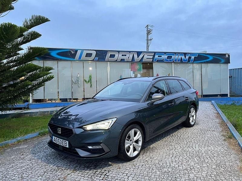 Cinza Usado 2021 Seat Leon FR Carrinha | € 20.900 (Bom preço) - Imagem 1/4