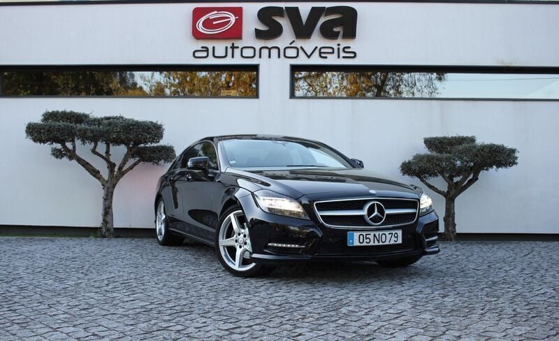 Preto Usado 2013 Mercedes CLS250 Sedan | € 28.900 - Imagem 1/4