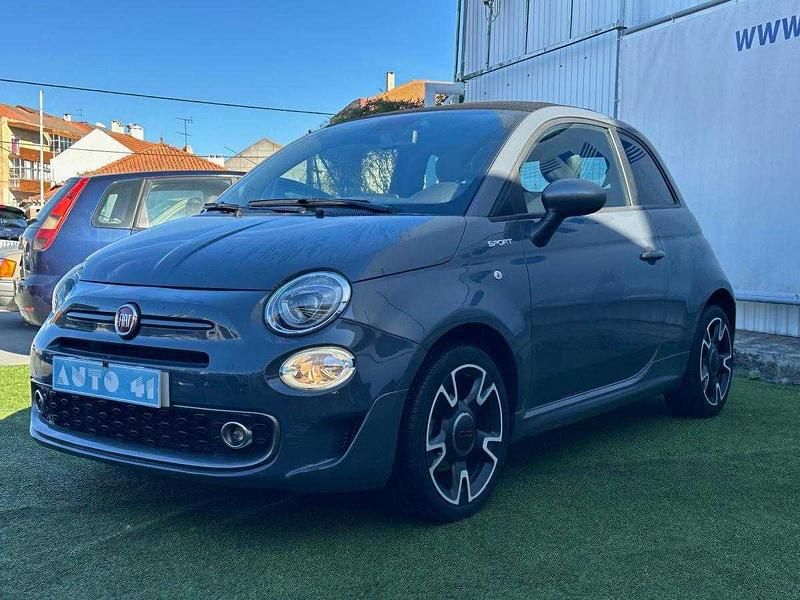 Usado Fiat 500C Sport 70 HP (51 kW) 2021 Cinzento Cabrios