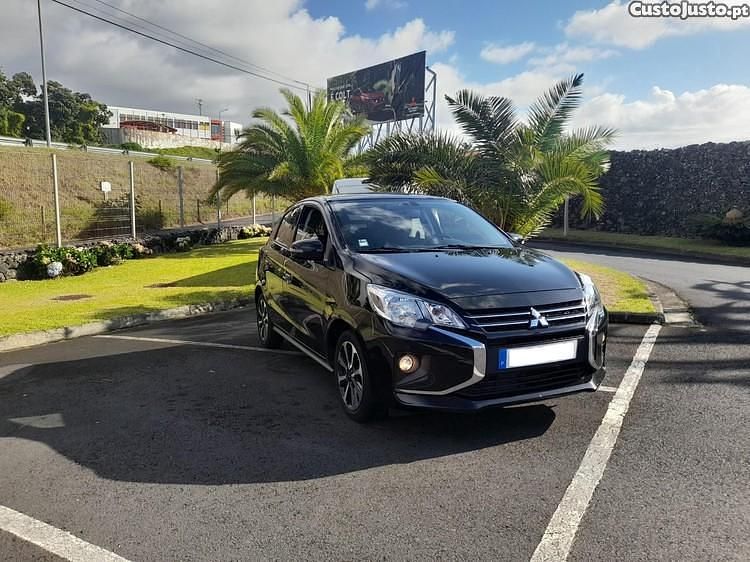 Usado Mitsubishi Space Star Intense 82 HP (60 kW) 2021 Preto Citadino