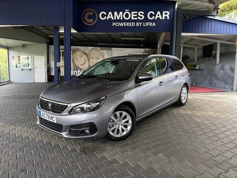 Cinza Usado 2020 Peugeot 308 Style Carrinha | € 14.890 (Preço justo) - Imagem 1/4