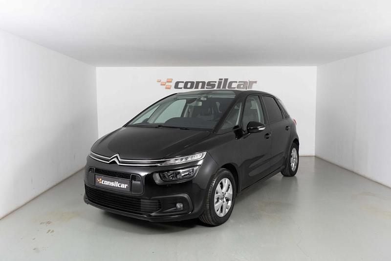 Preto Usado 2019 Citroën C4 Feel Monovolume | € 13.980 (Bom preço) - Imagem 1/4