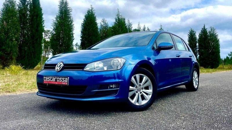 Azul Usado 2013 VW Golf VII Sedan | € 13.500 (Caro) - Imagem 1/4