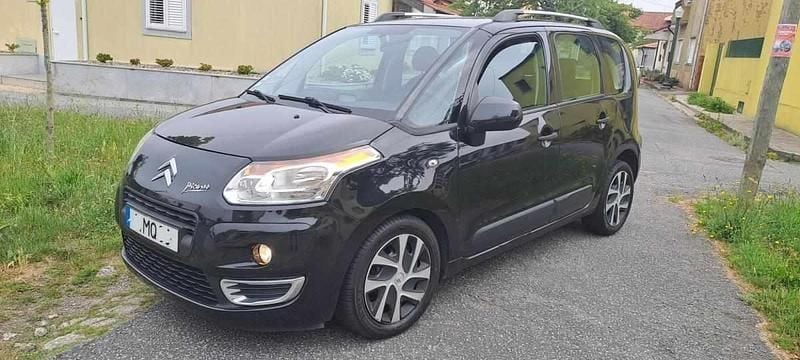 Preto Usado 2012 Citroën C3 Picasso Monovolume | € 6.990 - Imagem 1/4