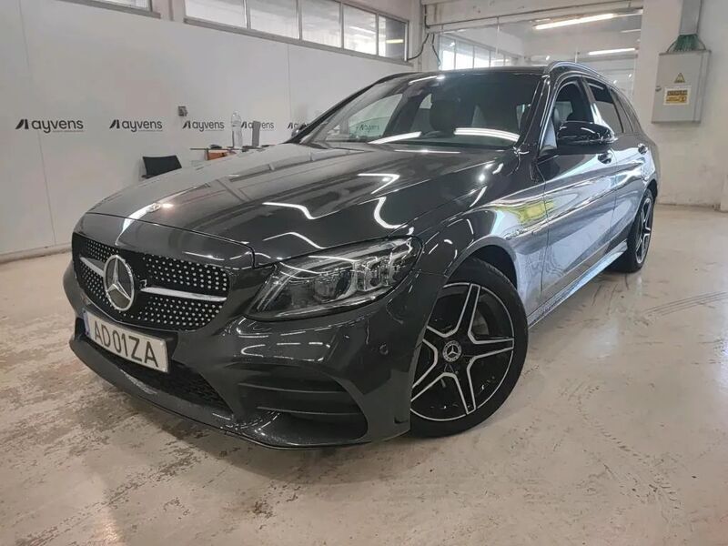 Cinza Usado 2020 Mercedes C300 AMG line Carrinha | € 34.700 - Imagem 1/4