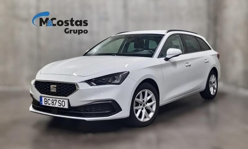 Branco Usado 2023 Seat Leon ST Carrinha | € 20.750 (Preço justo) - Imagem 1/4