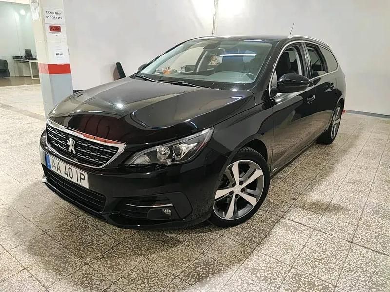 Preto Usado 2020 Peugeot 308 Allure Carrinha | € 15.990 (Preço justo) - Imagem 1/4