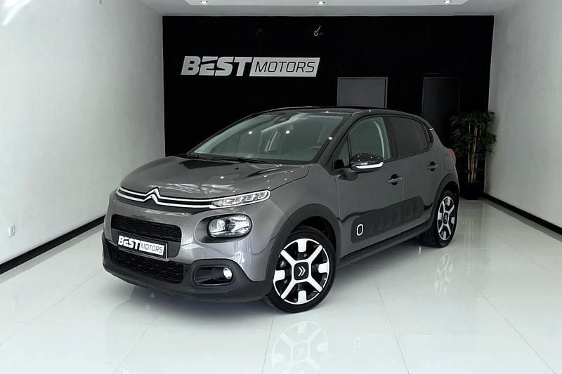 Antracite Usado 2019 Citroën C3 Citadino | € 11.900 (Bom preço) - Imagem 1/4