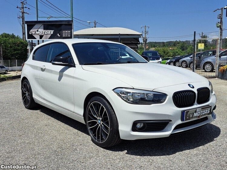 Branco Usado 2015 BMW 114 Sport Line Citadino | € 11.950 (Preço elevado) - Imagem 1/1