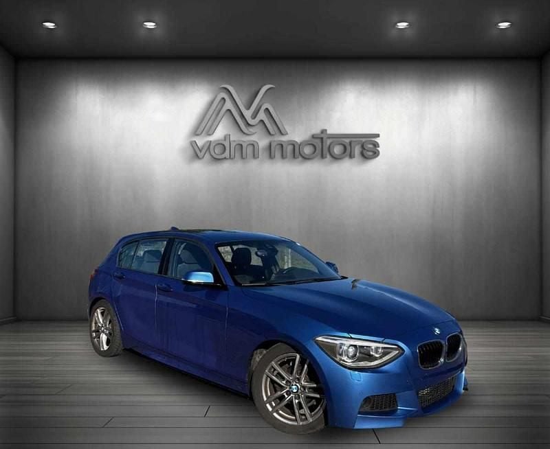 Usado BMW 116 136 HP (100 kW) 2014 Azul Citadino
