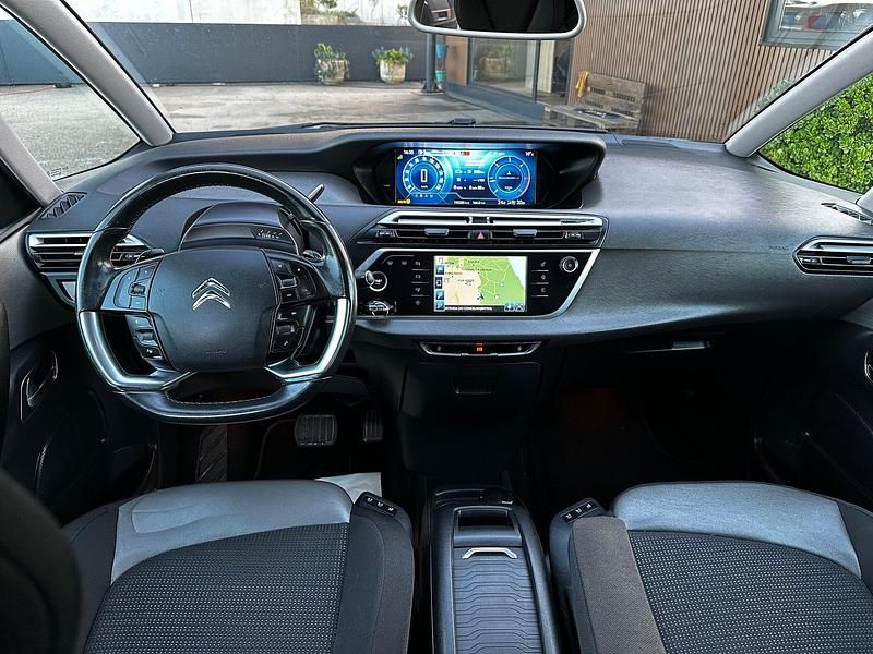 Usado Citroën C4 Exclusive 115 HP (84 kW) 2014 Azul Monovolume