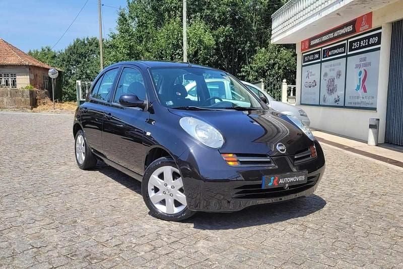 Preto Usado 2004 Nissan Micra Citadino | € 3.750 - Imagem 1/4