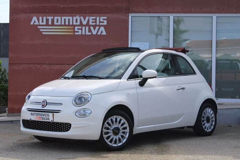 Usado Fiat 500C Lounge 69 HP (50 kW) 2018 Branco Cabrios