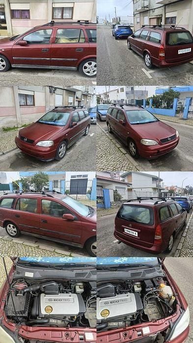 Usado Opel Astra 90 HP (66 kW) 2000 Sedan