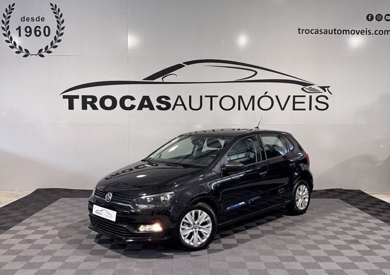 Preto Usado 2015 VW Polo Trendline Citadino | € 11.900 (Preço justo) - Imagem 1/4