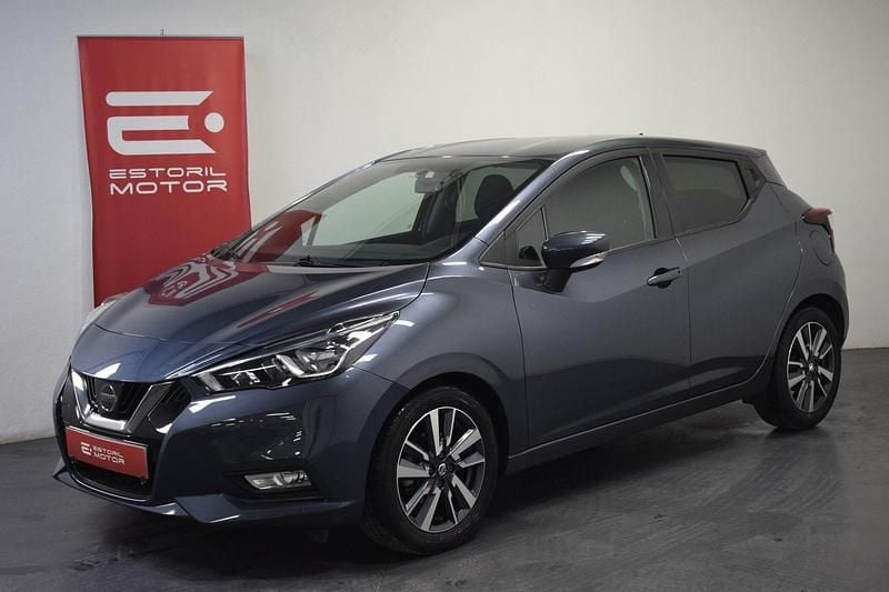 Cinza Usado 2018 Nissan Micra S Citadino | € 11.500 (Bom preço) - Imagem 1/4