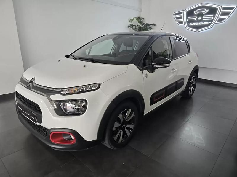 Branco Usado 2021 Citroën C3 PureTech Citadino | € 12.490 (Preço justo) - Imagem 1/4