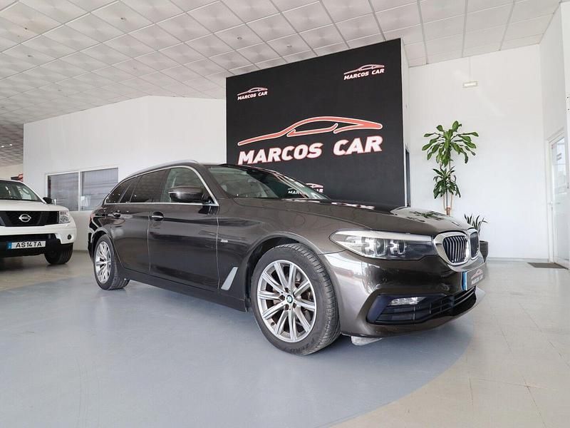 Usado BMW 520 Sport Line 163 HP (119 kW) 2017 Castanho Carrinha