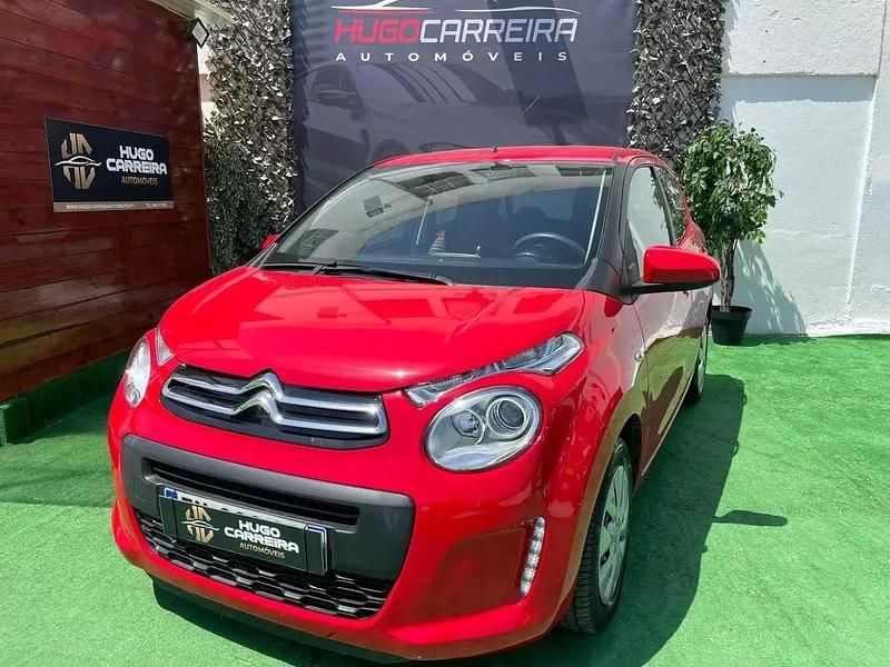 Vermelho Usado 2017 Citroën C1 Feel Citadino | € 8.700 (Bom preço) - Imagem 1/4
