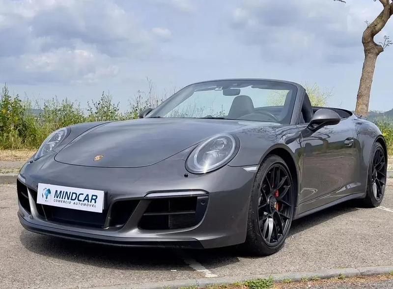 Cinza escuro Usado 2018 Porsche 911 Carrera 4 Cabriolet Cabrios | € 159.000 - Imagem 1/4