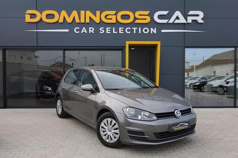 Cinza Usado 2014 VW Golf VII Trendline Citadino | € 13.500 (Preço justo) - Imagem 1/4