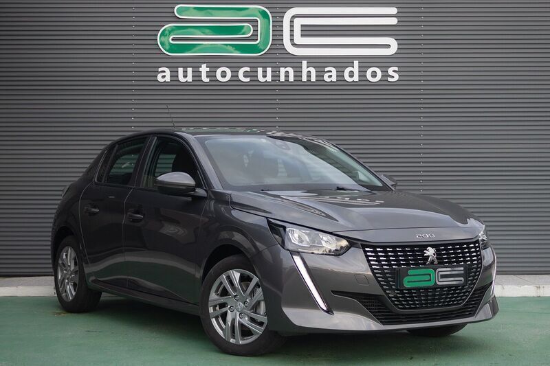 Cinza Usado 2021 Peugeot 208 Active Citadino | € 15.950 (Preço justo) - Imagem 1/4