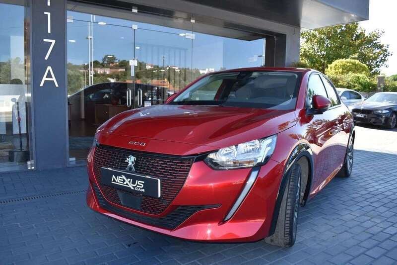 Vermelho Usado 2020 Peugeot e-208 Active Citadino | € 18.999 - Imagem 1/4