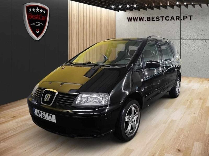 Preto Usado 2002 Seat Alhambra Monovolume | € 7.450 - Imagem 1/4