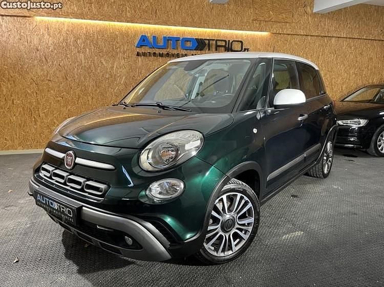 Verde Usado 2017 Fiat 500L Monovolume | € 10.900 (Preço justo) - Imagem 1/1