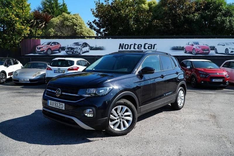 Cinza Usado 2022 VW T-Cross Life SUV | € 15.500 (Preço justo) - Imagem 1/4