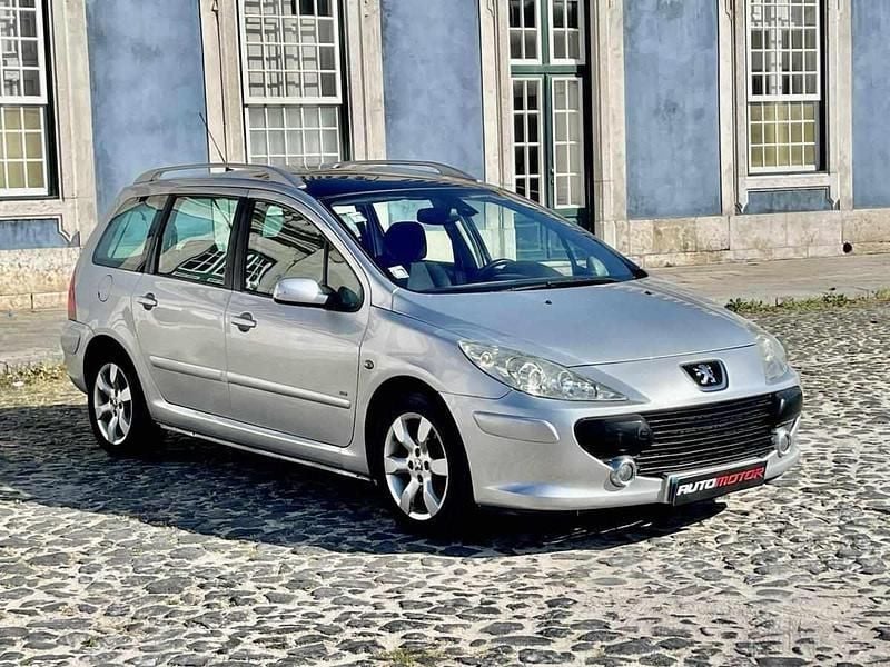 Cinzento Usado 2006 Peugeot 307 Carrinha | € 4.550 (Preço justo) - Imagem 1/4