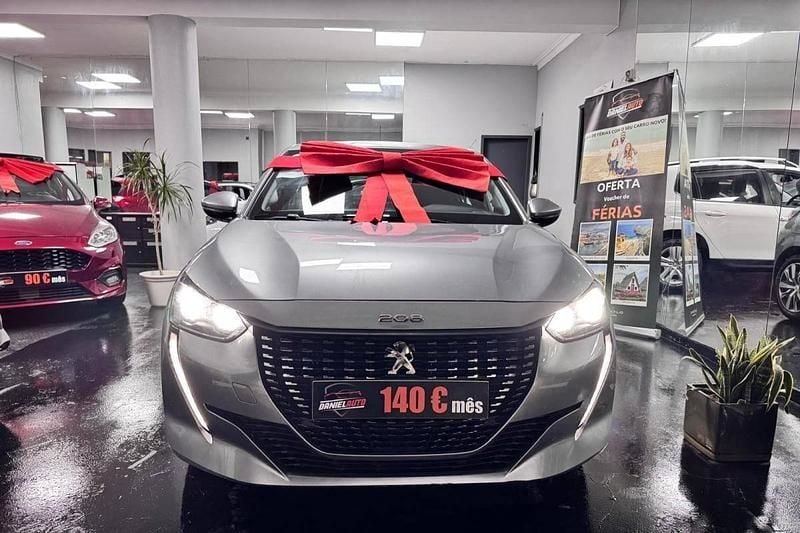 Usado Peugeot 208 101 HP (74 kW) 2020 Cinzento Citadino