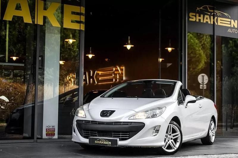 Branco Usado 2010 Peugeot 308 CC Sport Cabrios | € 10.450 - Imagem 1/4