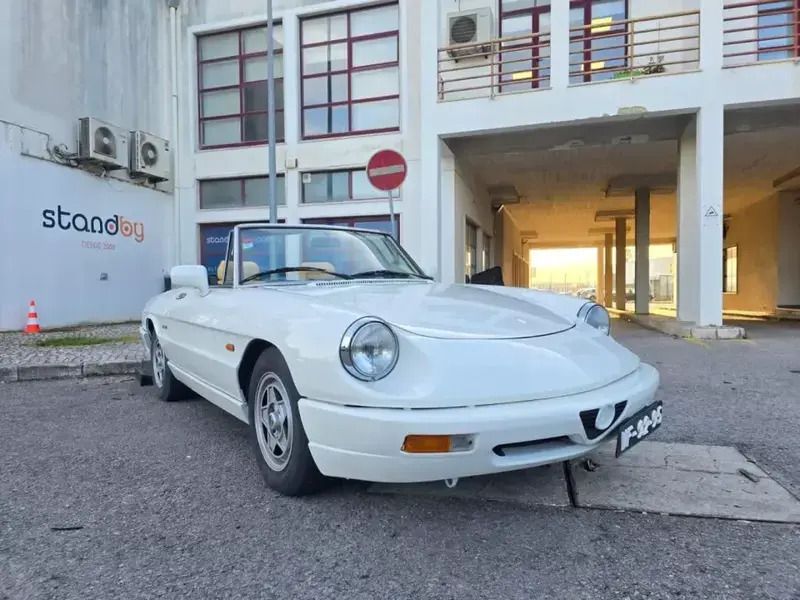 Branco Usado 1990 Alfa Romeo Spider Cabrios | € 29.950 - Imagem 1/4