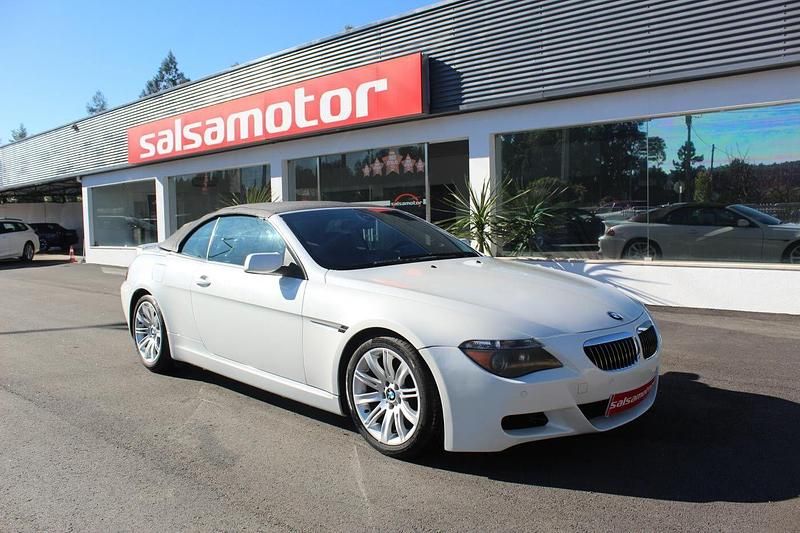 Branco Usado 2006 BMW 650 Cabriolet Cabrios | € 23.900 - Imagem 1/4