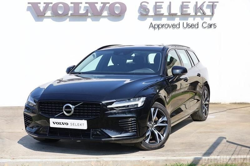 Preto Usado 2021 Volvo V60 R-Design Carrinha | € 32.800 (Preço justo) - Imagem 1/4