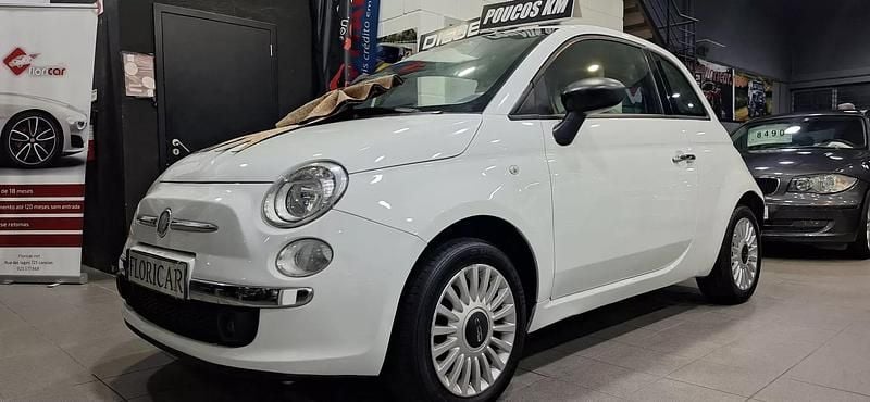 Branco Usado 2009 Fiat 500 Lounge Citadino | € 6.500 (Preço justo) - Imagem 1/4