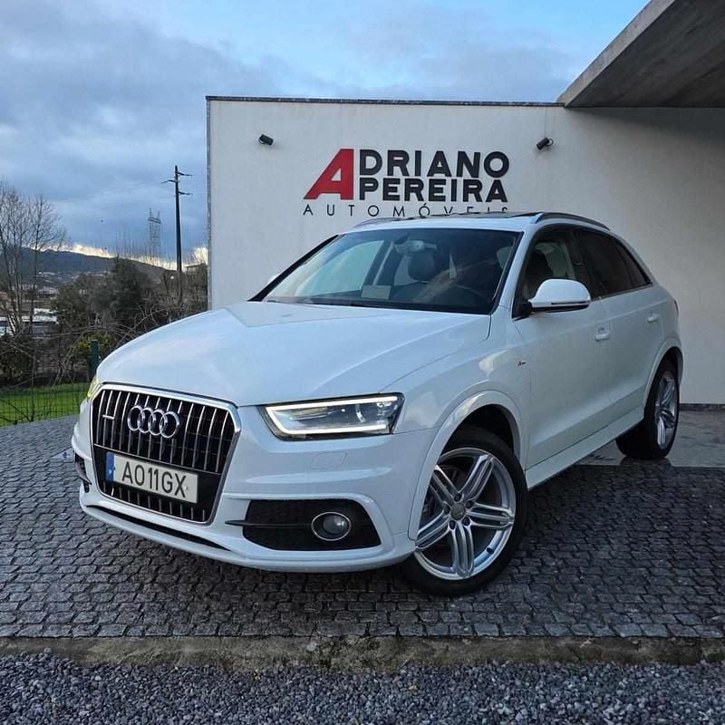 Branco Usado 2012 Audi Q3 S-Line SUV | € 18.750 - Imagem 1/4
