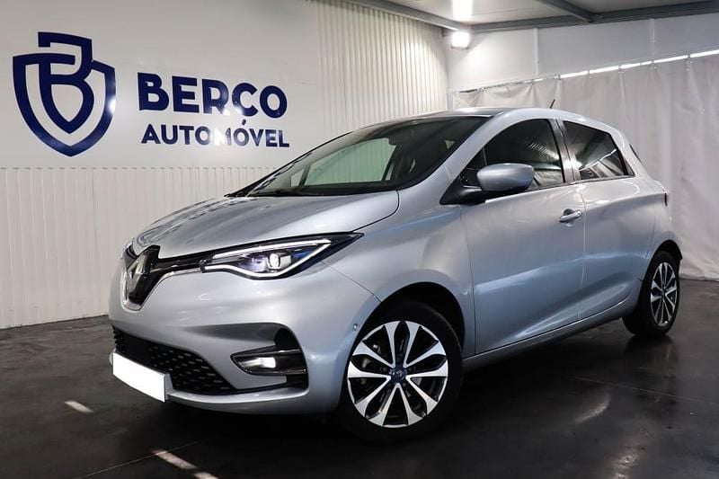 Usado Renault Zoe Intens 80 kW (109 HP) 2020 Cinzento Citadino