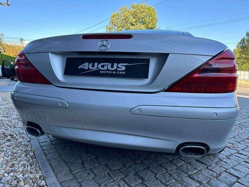 Usado Mercedes SL350 245 HP (180 kW) 2003 Cinzento Cabrios
