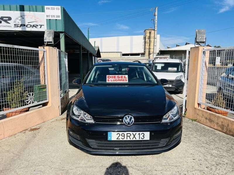 Usado VW Golf VII Edition 110 HP (80 kW) 2016 Preto Carrinha