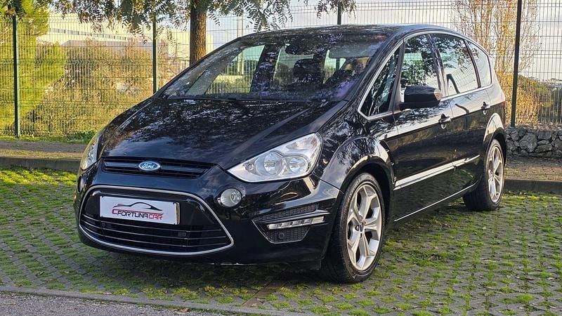 Preto Usado 2010 Ford S-MAX Titanium Monovolume | € 14.750 (Preço justo) - Imagem 1/4
