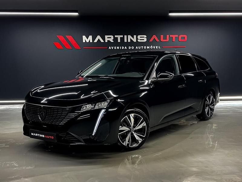 Preto Usado 2022 Peugeot 308 Allure Carrinha | € 19.990 (Preço elevado) - Imagem 1/4