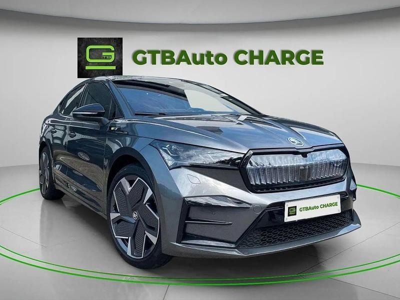 Cinza Usado 2024 Skoda Enyaq iV RS SUV | € 46.500 (Preço justo) - Imagem 1/4