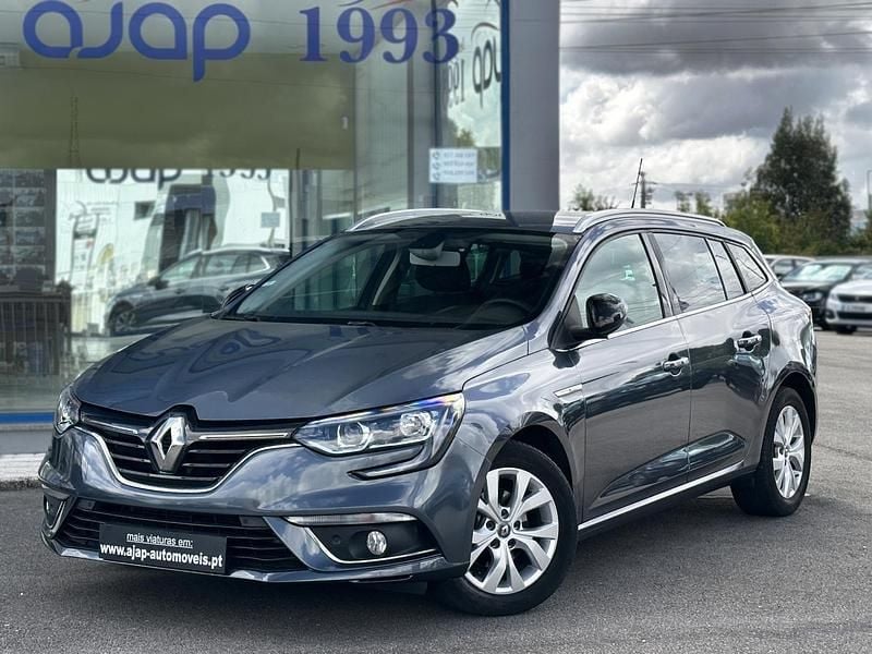 Cinza Usado 2020 Renault Mégane GrandTour LIMITED Carrinha | € 16.970 (Preço justo) - Imagem 1/4